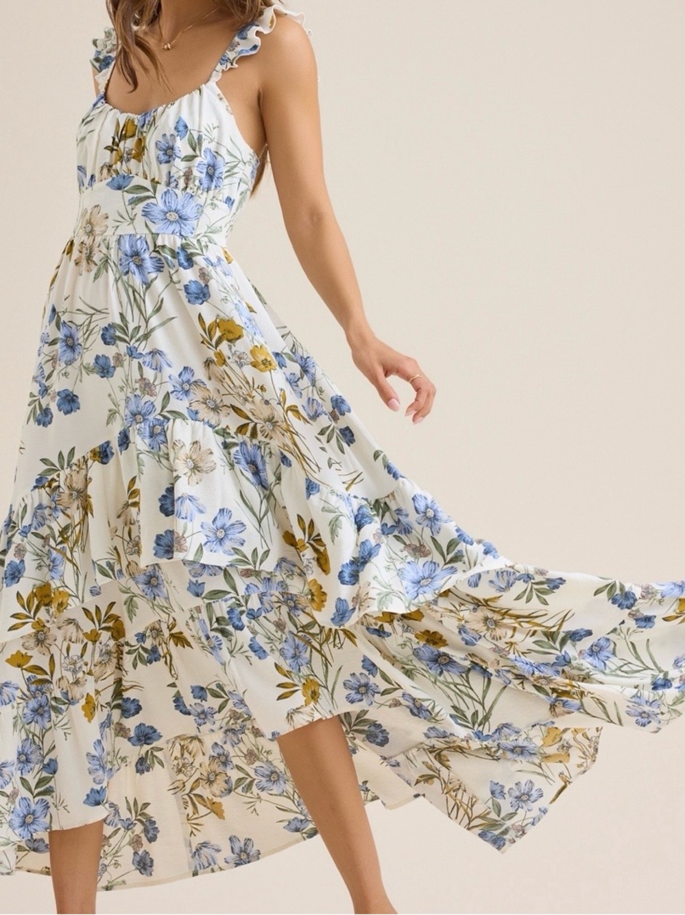 NEW Altar’d State Brielle Floral Maxi Dress Size Medium, Large and XL Available